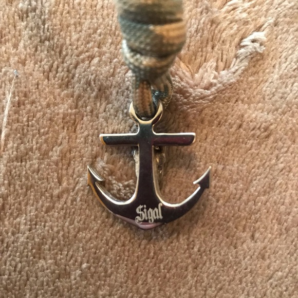 SEGAL MEN ROPE ANCHOR BRACELET - Picture 2 of 3